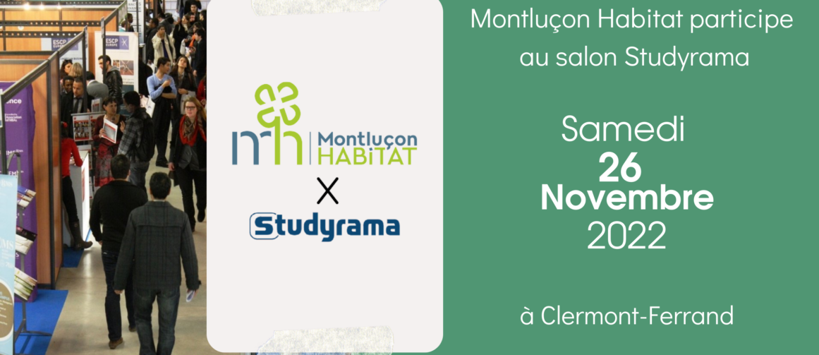 Montluçon Habitat participe au salon Studyrama